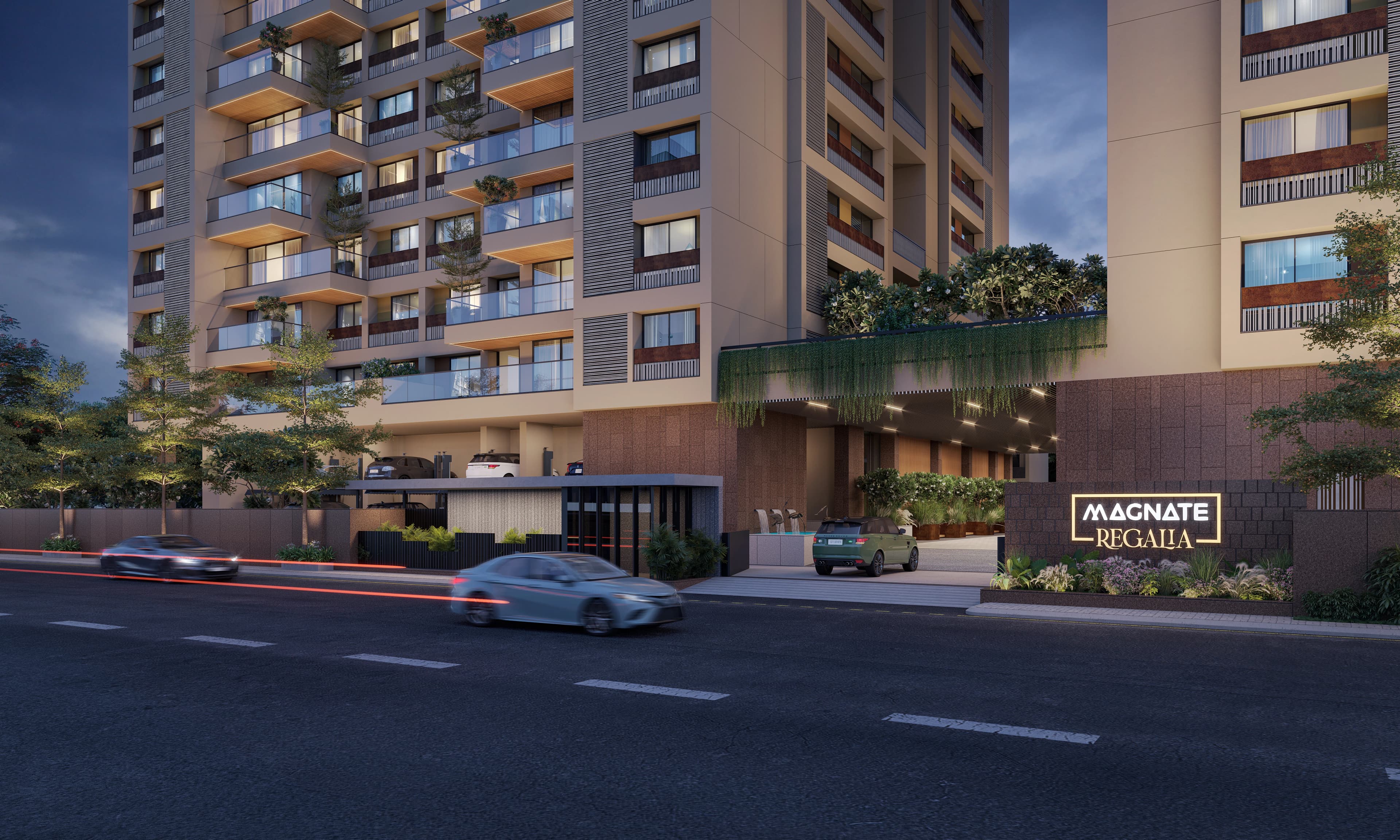 Magnate Regalia tower exterior